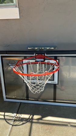 Basketball backboard hoop