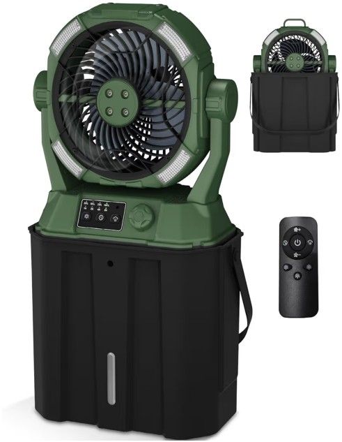 Misting Fan Portable 42800mAh Rechargeable