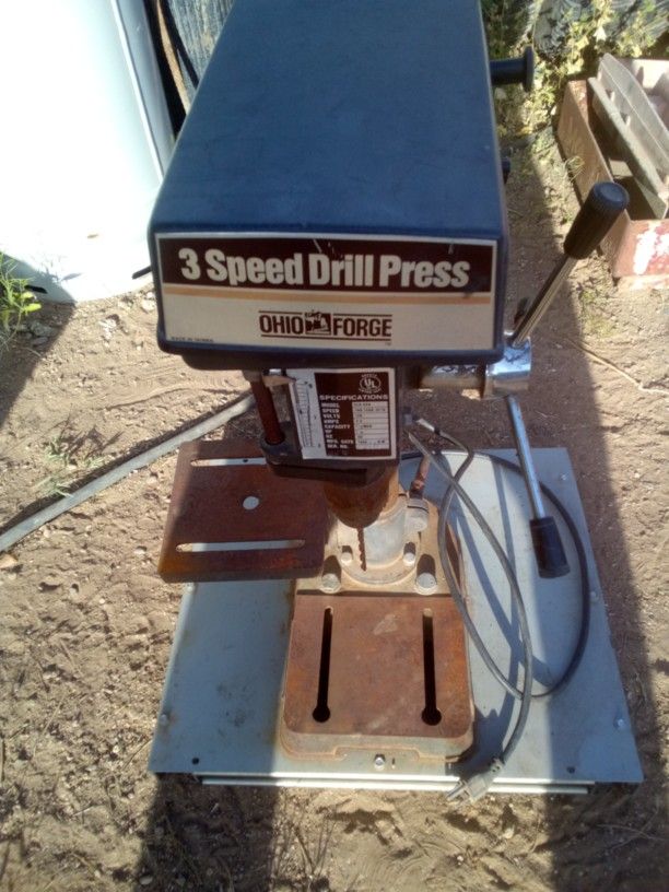 3-speed Ohio Forged Drill Press