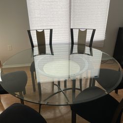 60” Diameter Glass Table Top