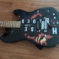 House Of Blues Edition Guitar For Guitar Hero 