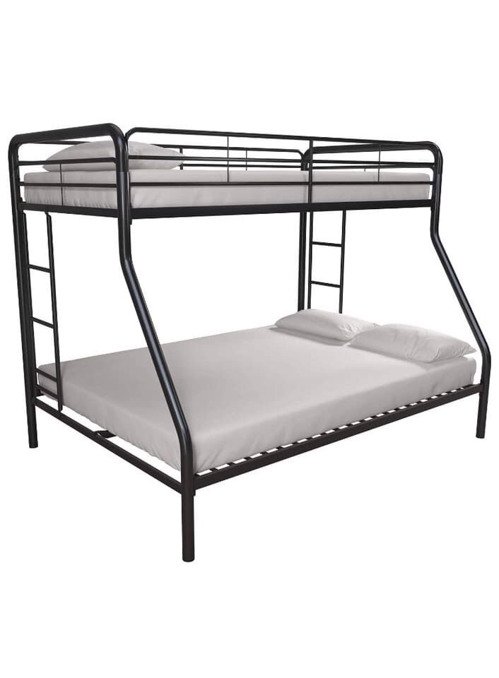Twin over full bunk bed with twin mattress
