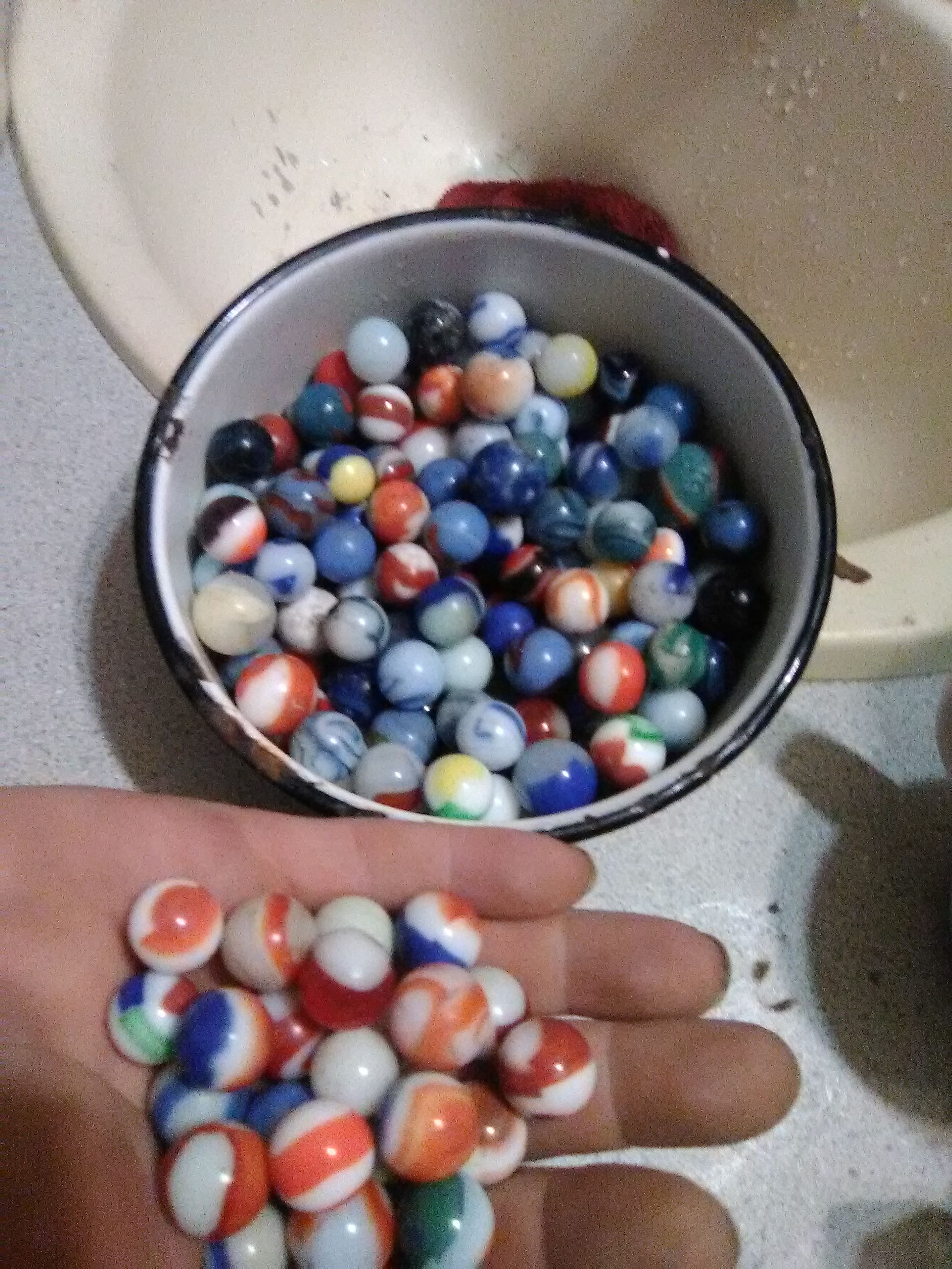 Antique marbles