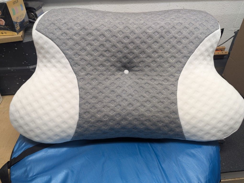 Memory Foam Cervical Neck Pillow