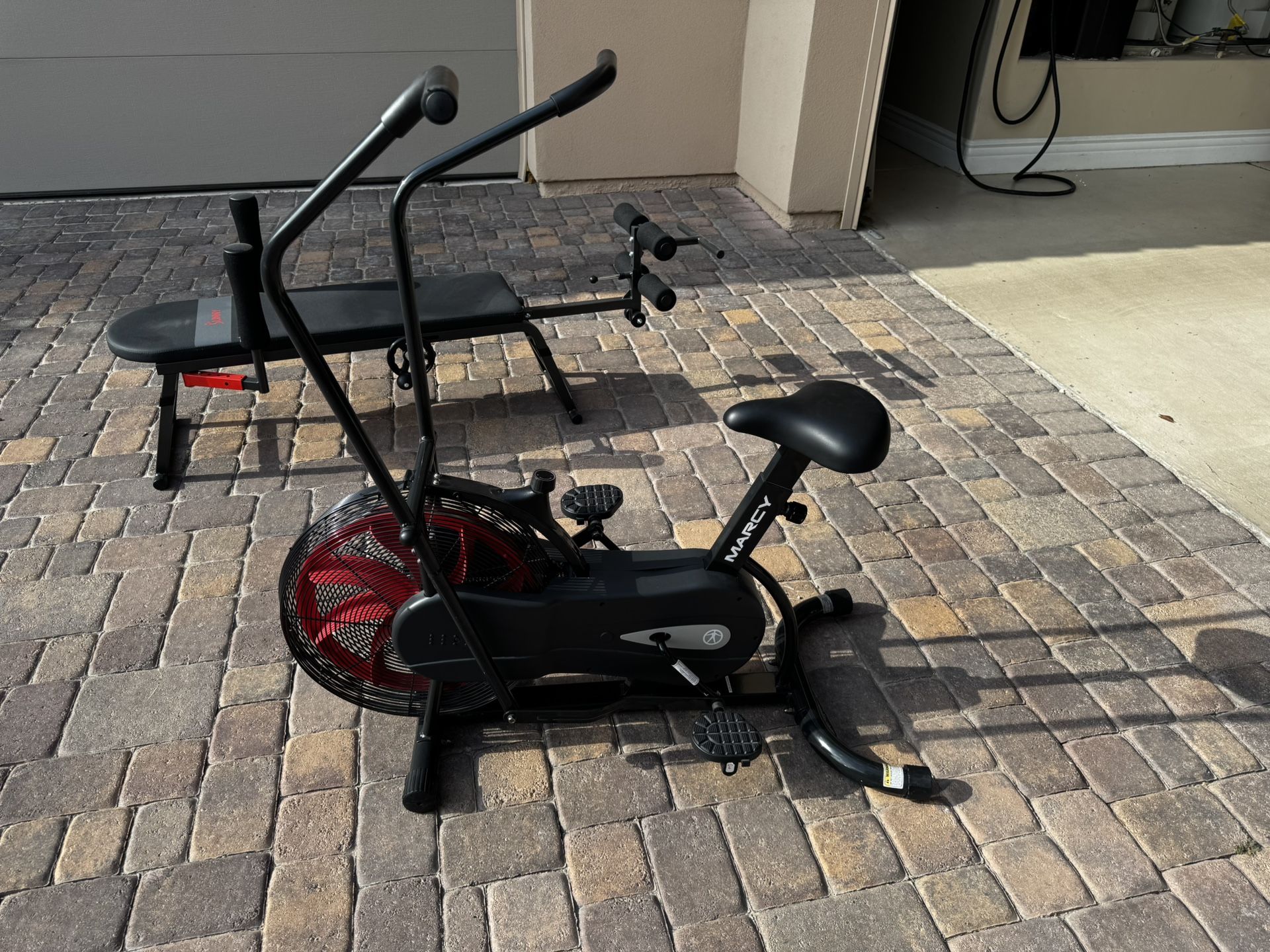 Marcy Aero Exercise Resistance Bike 