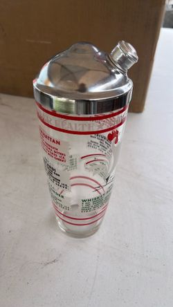 Vintage cocktail mixer