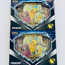 Pikachu V Boxes Pokemon Tcg