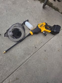 Dewalt washer pressure