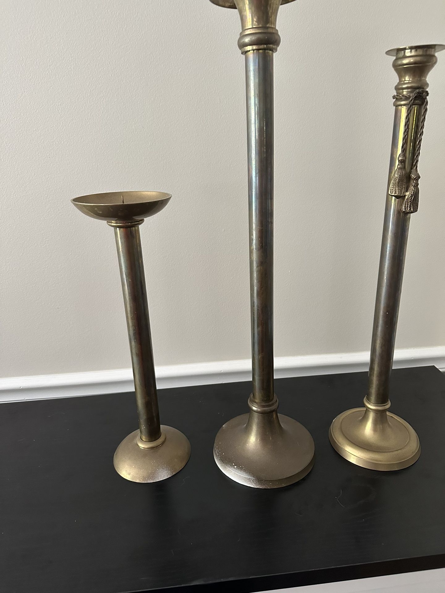 3 Miscellaneous Candle Holders 