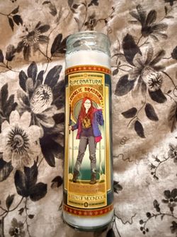 Supernatural" Charlie Bradbury Prayer Candle