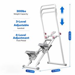 Stair Stepper w/ Handlebar – Home Workout Machine
