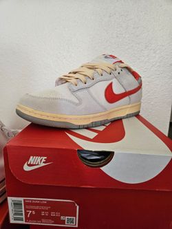 Nike Dunk Low Sail Picante Red Photon Dust