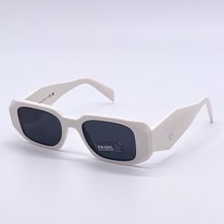 White Prada Sunglasses