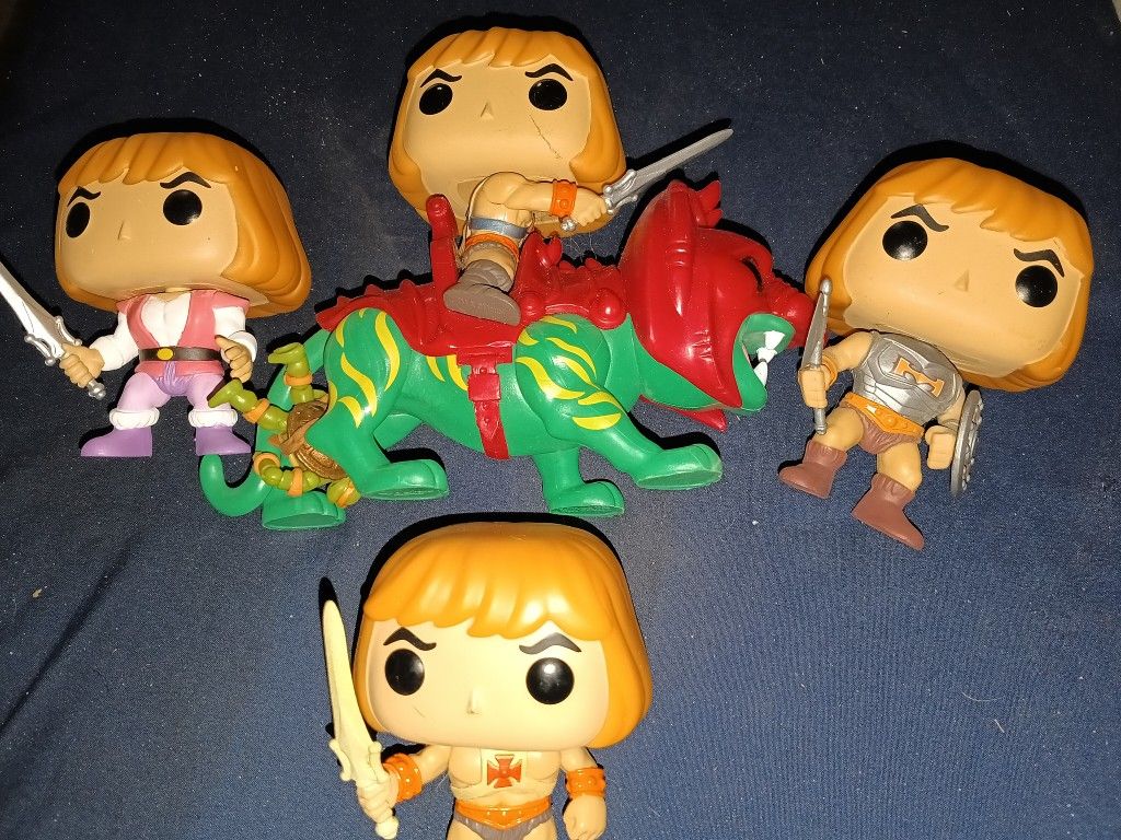 He man Funko Pops Collection All For 30.00