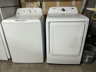 Samsung gas dryer and GE  electric  washer
