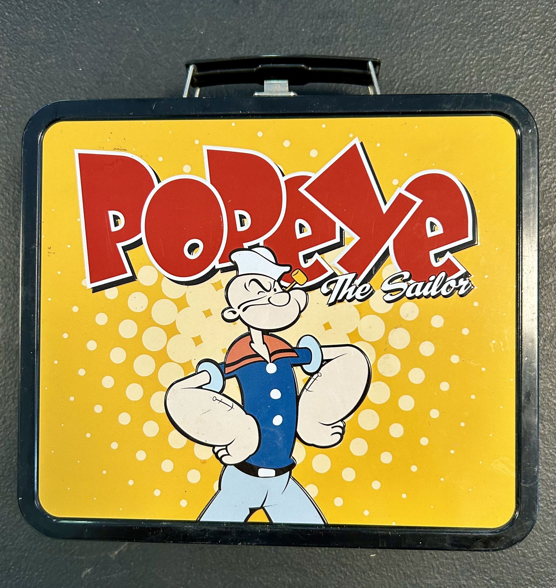Popeye The Sailor Metal Lunchbox