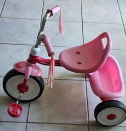 Pink Radio Flyer Tricycle