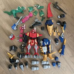Power Rangers Dino Fury Zord Link Combining Megazord Hasbro Action Figure
