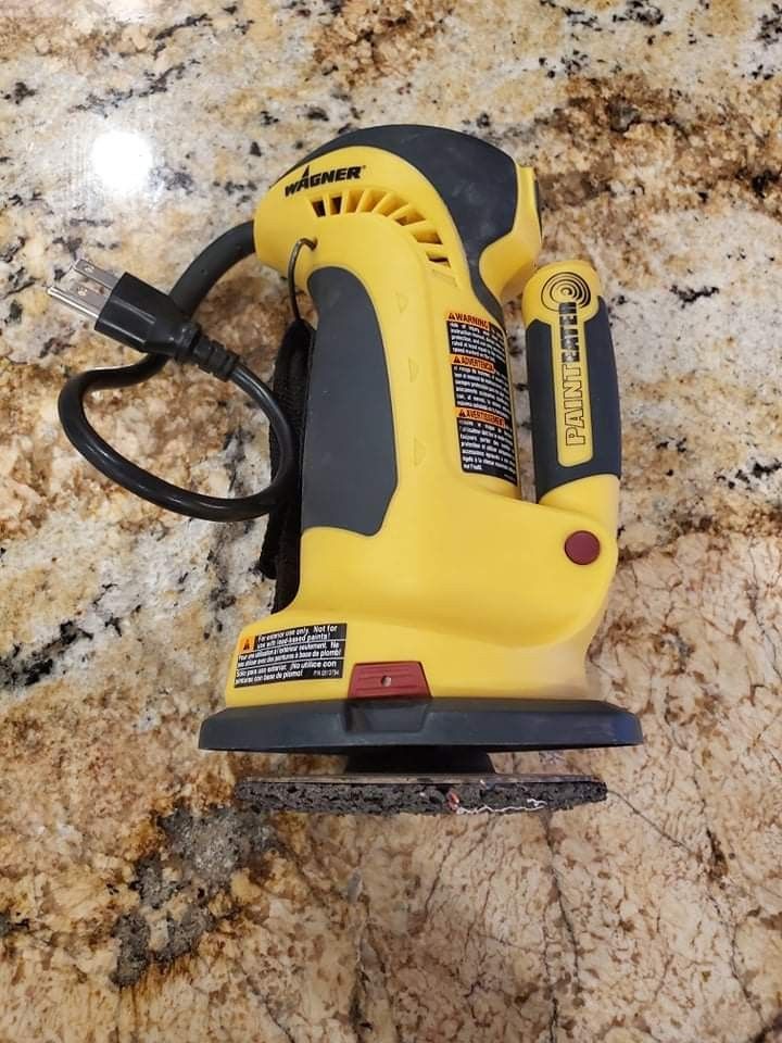 WAGNER SPRAYTECH PAINT EATER ORBITAL DISC SANDER ELECTRIC WOOD STEEL