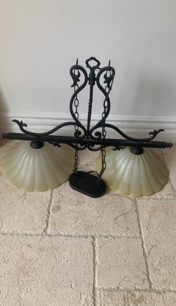 Beautiful two light chandelier