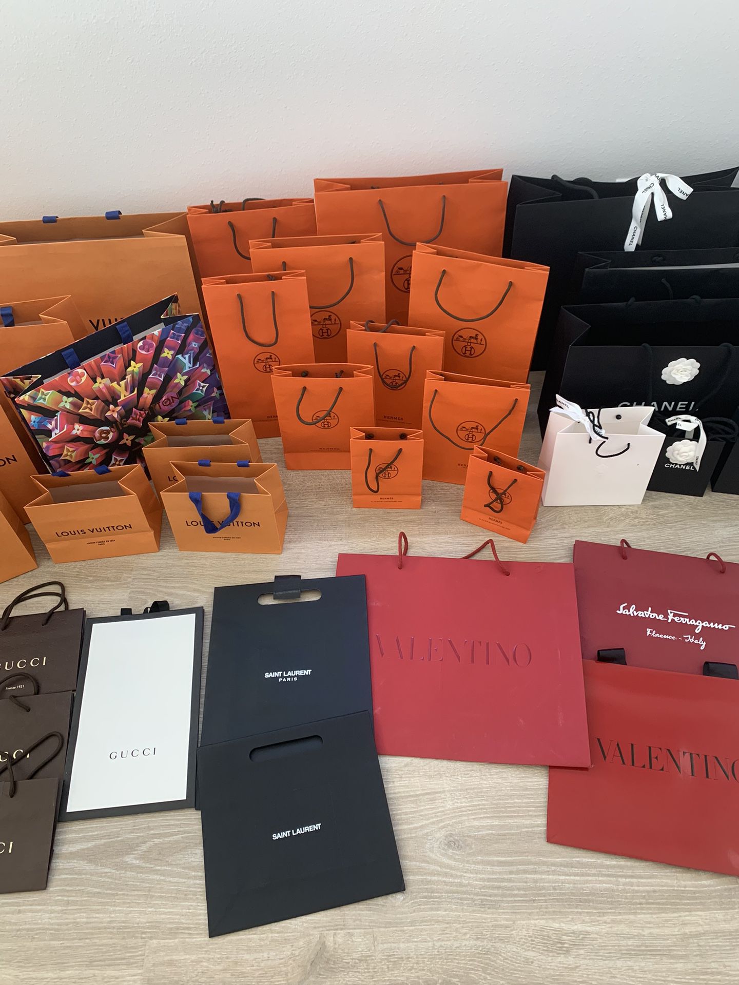 Designer paper shopping bag 10 (Gucci, Cartier, Louis Vuitton, Prada)