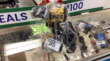 Dewalt cordless drill with battery and charger