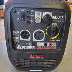 A-iPower SUA2000i is a 2000 watt inverter generator