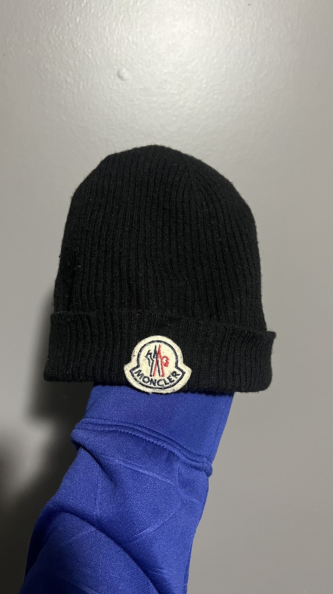 Black Moncler Beanie