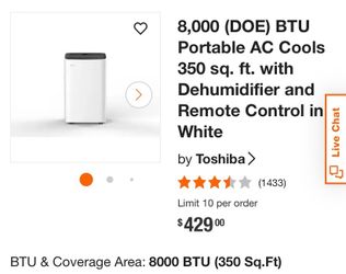 Toshiba Portable AC