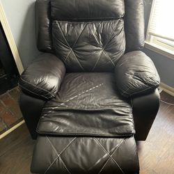 Chocolate Brown Recliner 