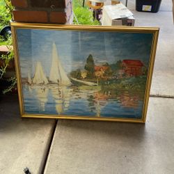 Monet - Regatta At Argenteuil 