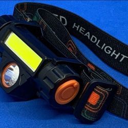 Rechargeable LED Head Torch Lamp Headlamp Headlight Flashlight Lamp