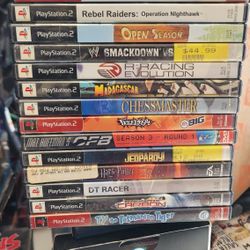 Ps2 video games different prices