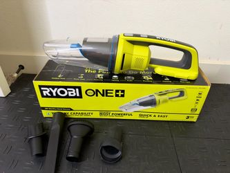 RYOBI ONE+ 18V Cordless Wet/Dry Hand Vacuum (Tool Only)
