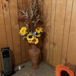 Sunflower Vase 