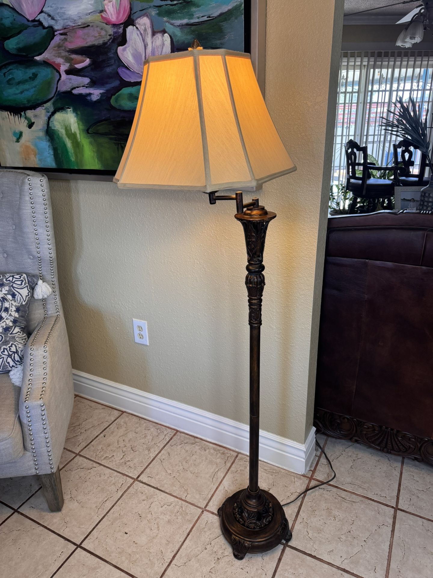 Bronze Crestview Collection Tyler Floor Lamp