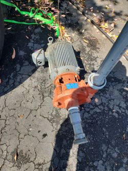 7.5 3 Ph Pump Newly Rebuit