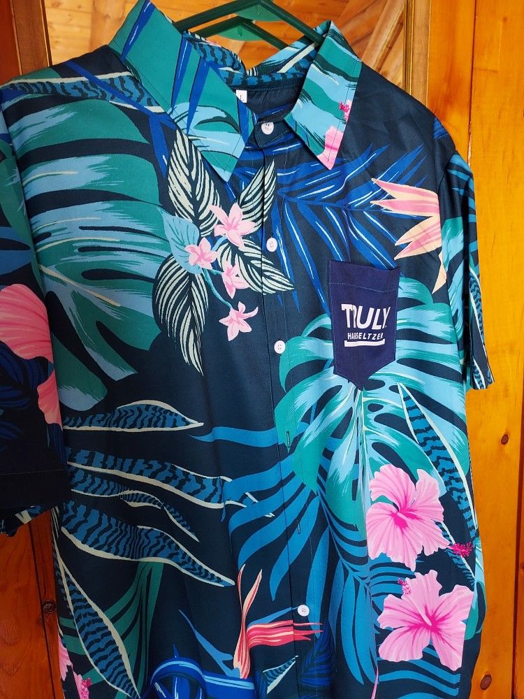 Trully Fresh Beer Shirt Size Large..great For Beach Condition Is New