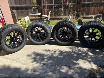 Tires and rims for sale.