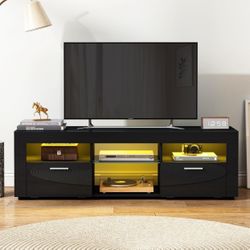 TV Stand With Led Lights 