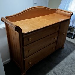 Sleigh Changing Table Or Dresser