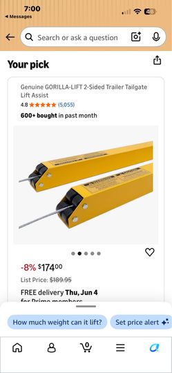Trailer gate helper