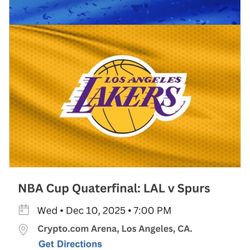 Lakers Vs San Antonio Spurs - NBA CUP 