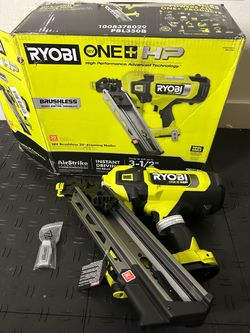 RYOBI ONE+ HP 18V Brushless Cordless AirStrike 30° Framing Nailer (Tool Only)