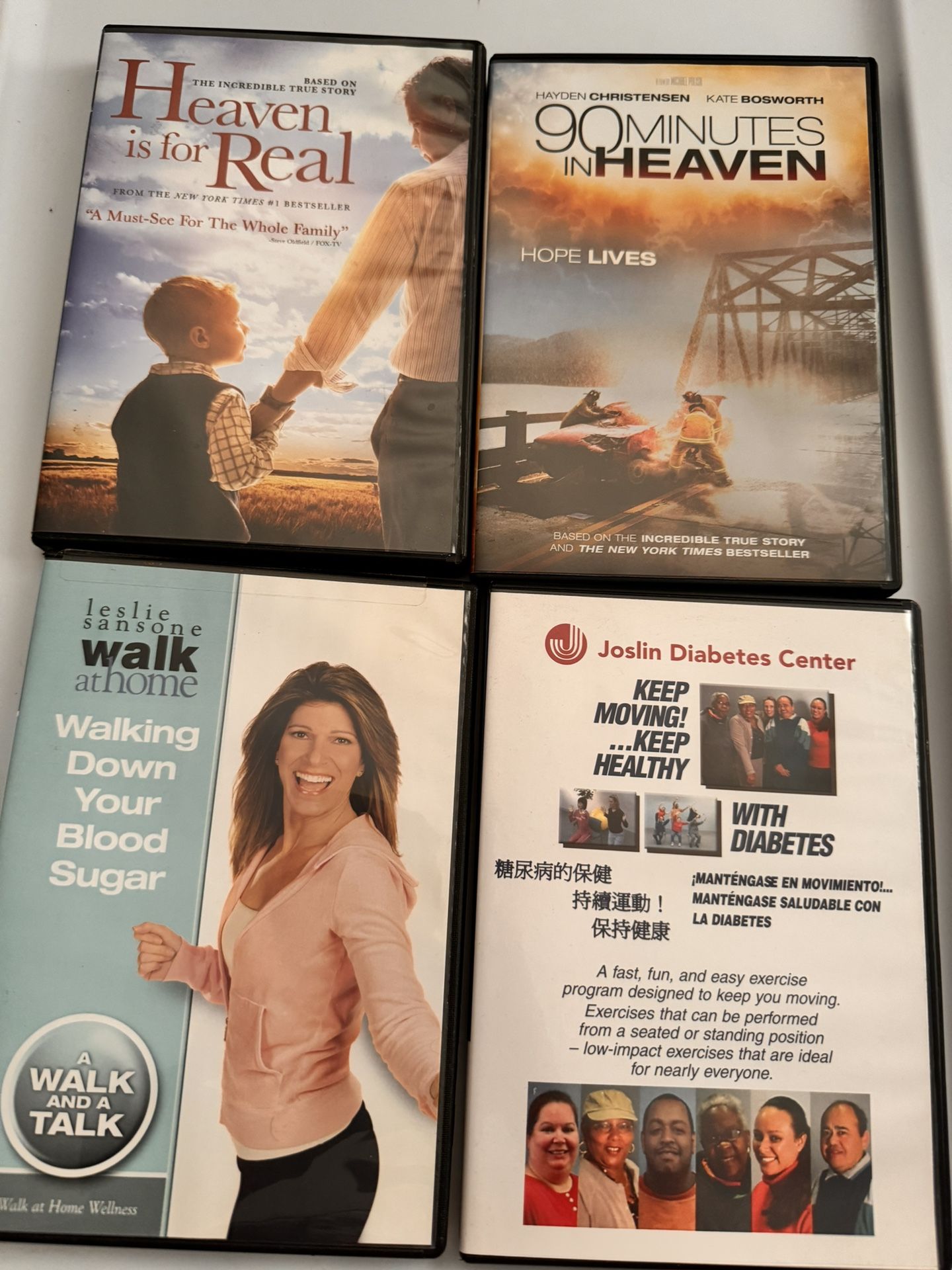 Inspirational And Healthy Living DVDs