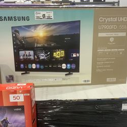 Samsung 55” Crystal UHD U7900FD $200