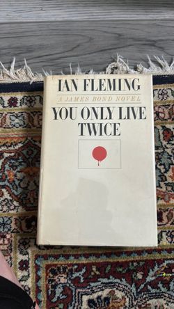 Ian Flemming, you only live twice at James Bond Novel, first edition