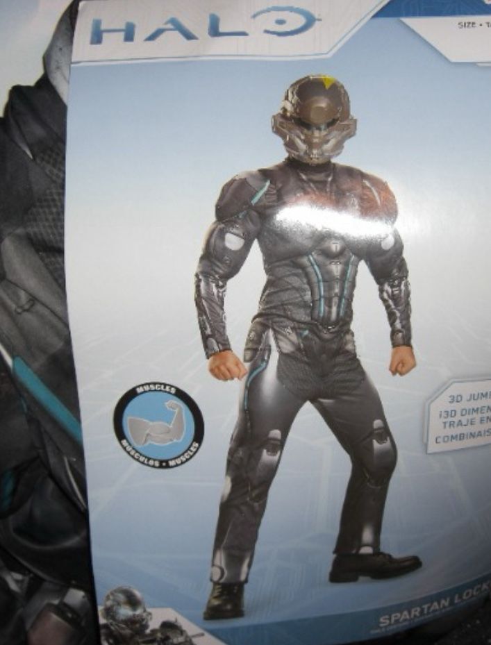 New halo Master Chief Halloween Costume Youth Small Medium Large 