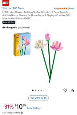 LEGO Lotus Flower