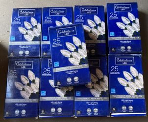 Celebrations LED C9 Warm White 25 ct String Christmas Lights